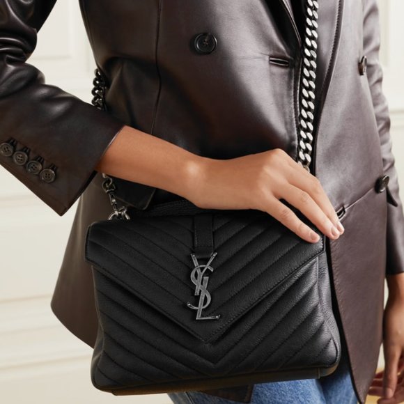 🚫 SOLD- SAINT LAURENT College Medium Shoulder Bag - Picture 3 of 10